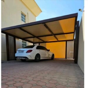 مظلات سيارات قماش