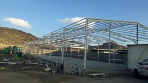 هناجر معدنية في الرياض